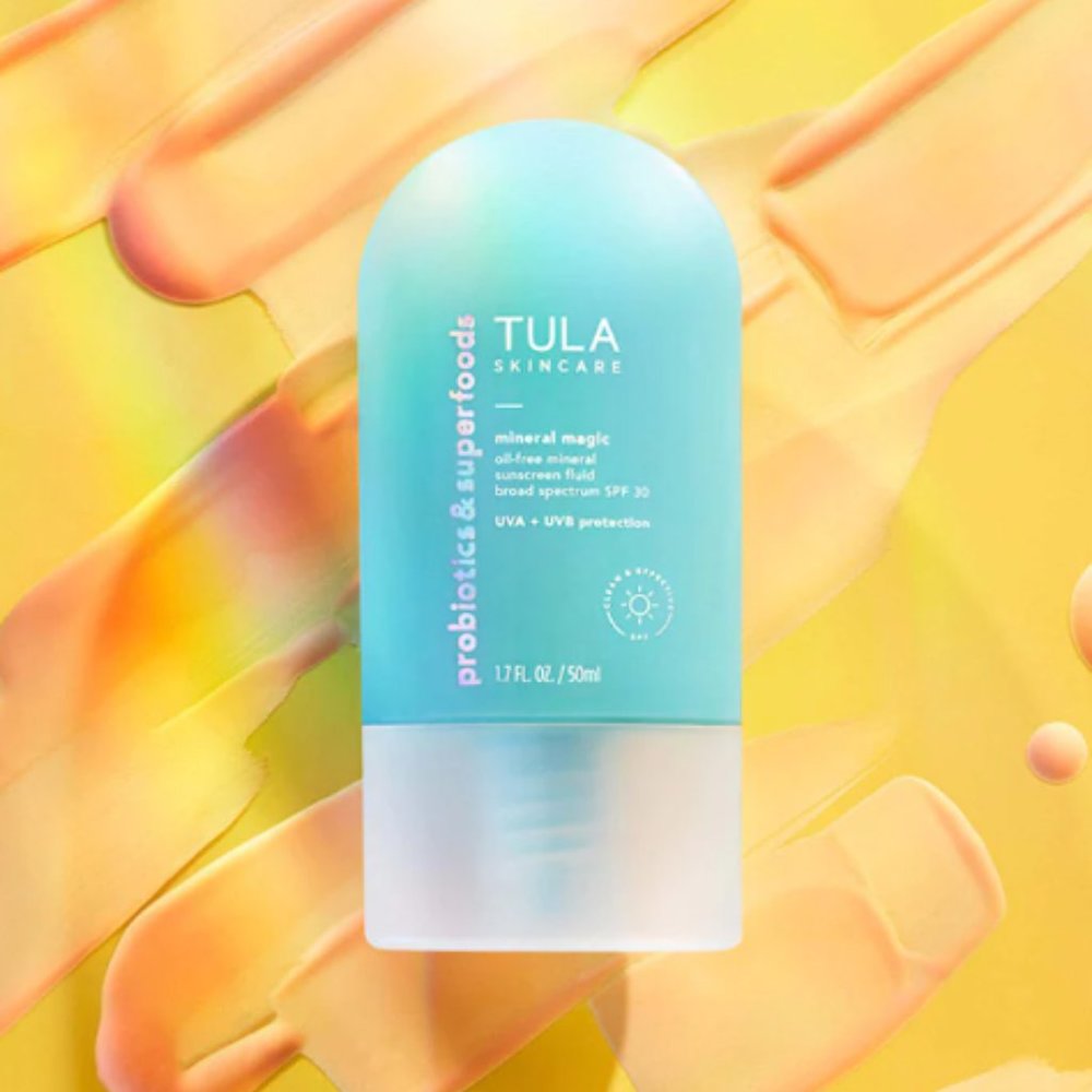 TULA Skincare Mineral Magic Oil-Free Mineral Sunscreen Fluid Broad Spectrum SPF